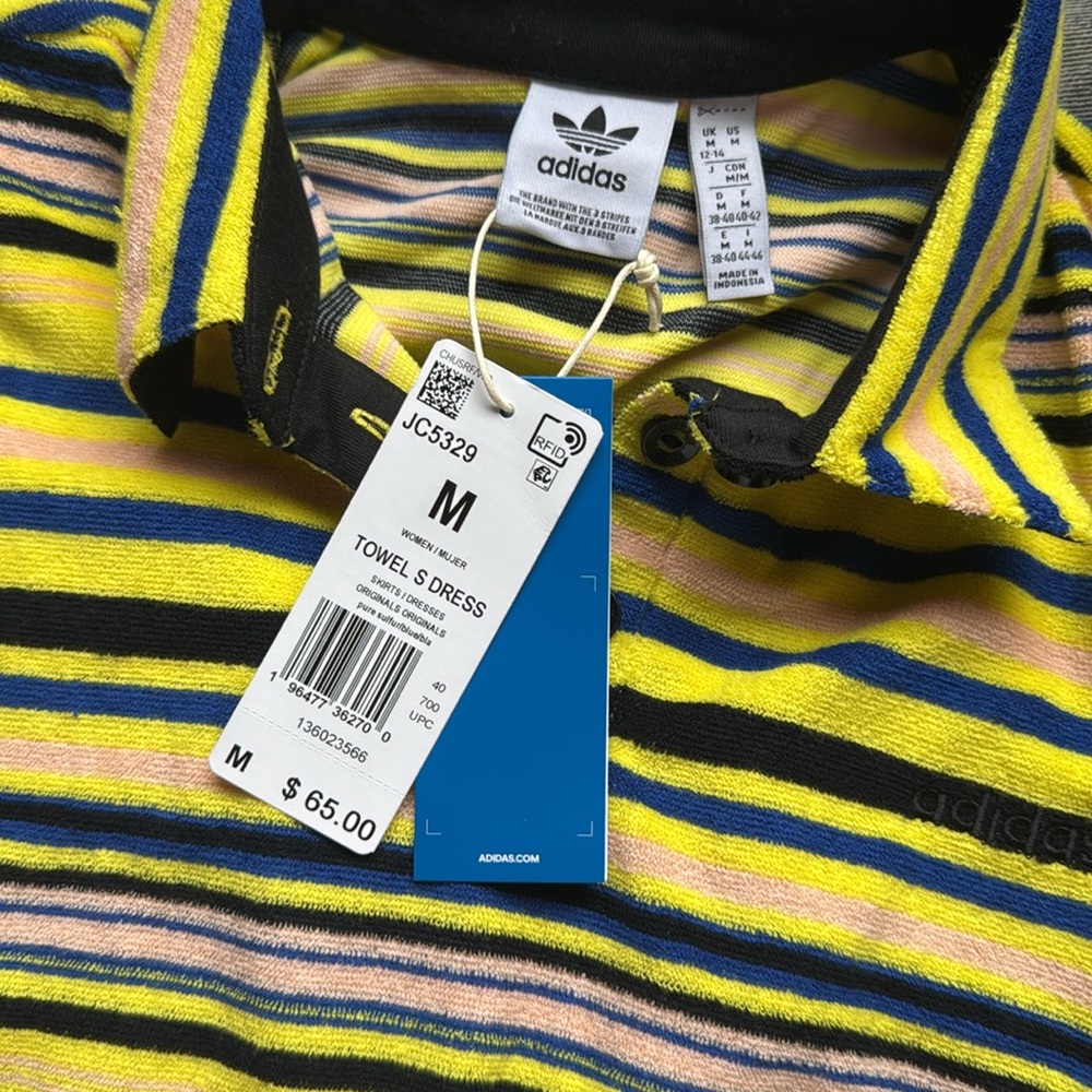 NWT Adidas Towel Dress Size M - Picture 6 of 6